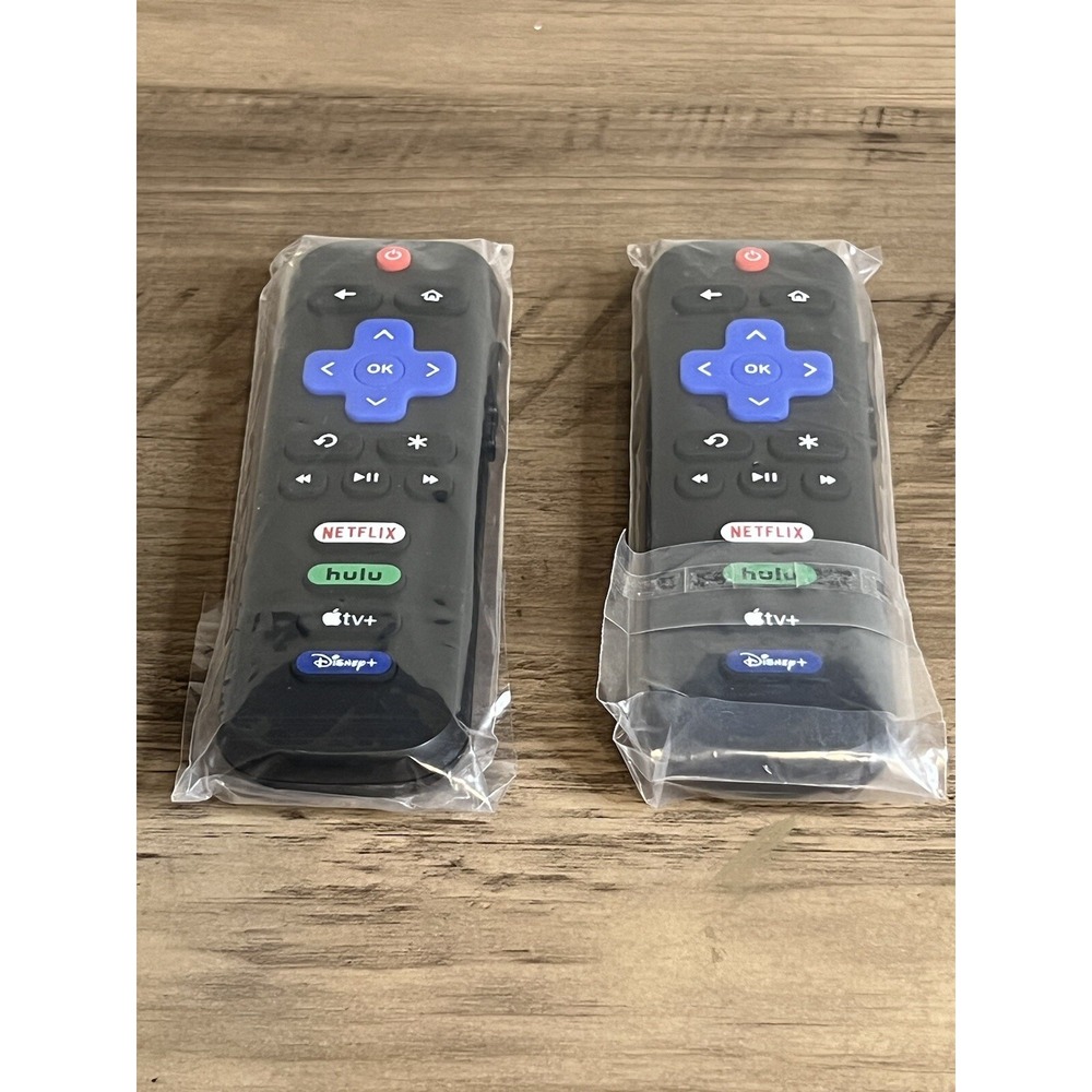 Pack of 2 Replaced Remote Control Compatible with Roku TV Universal Replacement